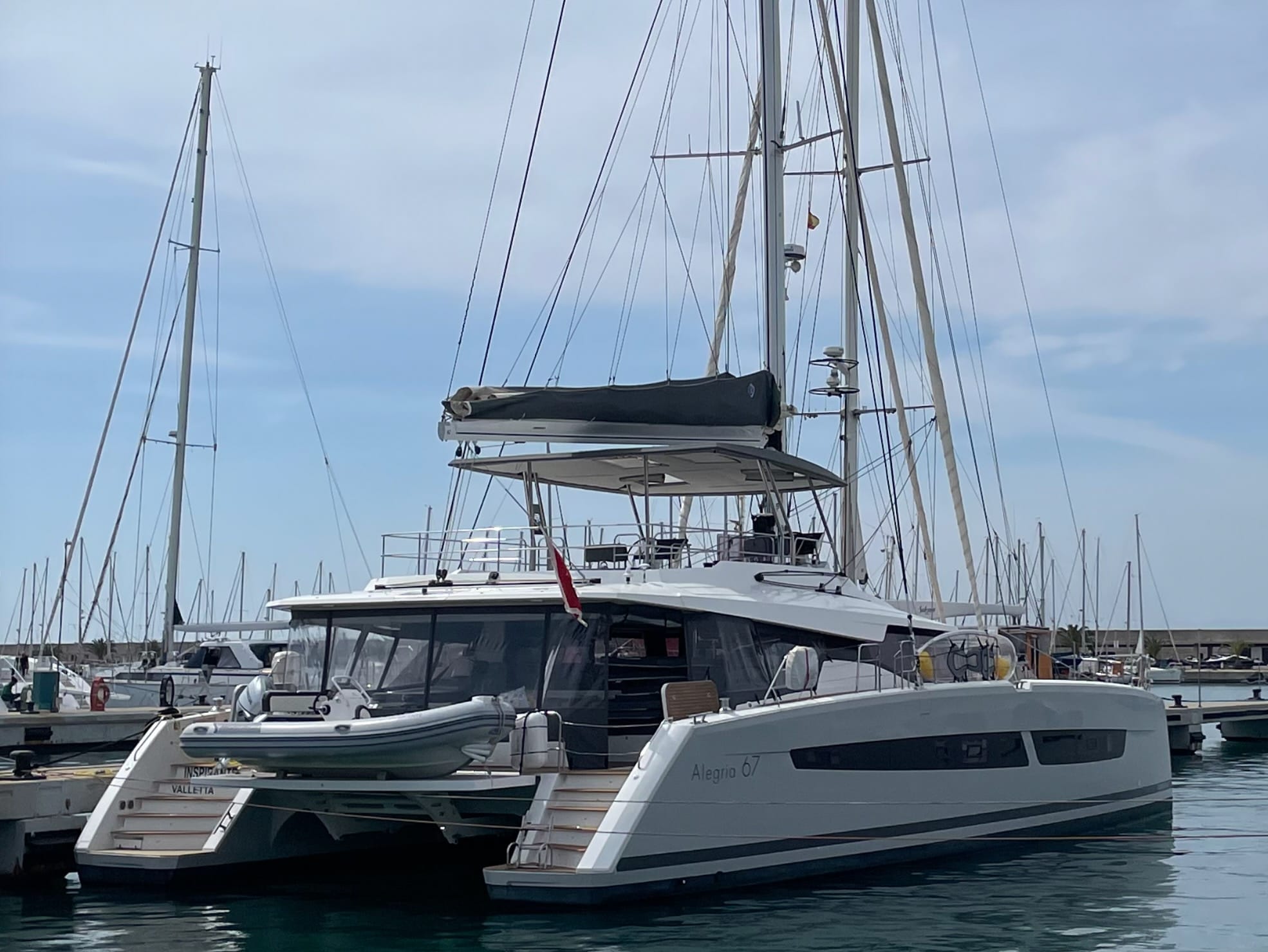 Fountaine Pajot Alegria 67 sailing catamaran
