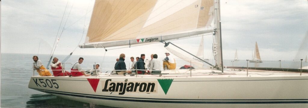 INavegación IOR a bordo del Lanjarón, yate de regata de 50 pies